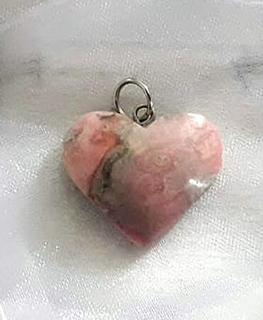 Dije piedra corazón